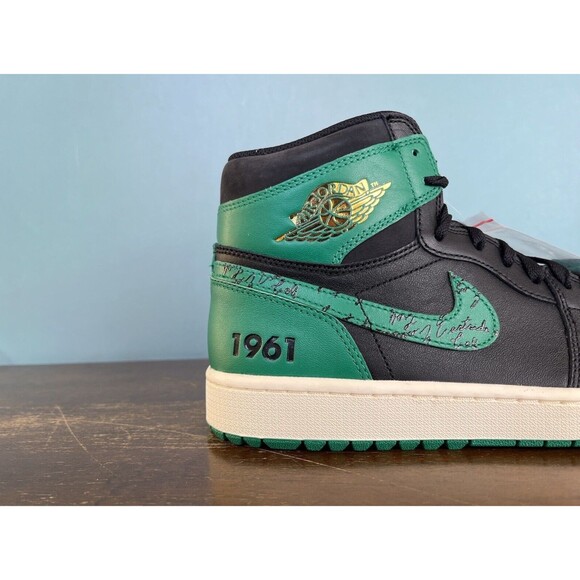 Nike Air Jordan 1 Retro High Golf Eastside 1961 Green/Black Size 11.5 FJ0849-001 - Picture 4 of 11